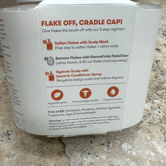 2X Frida Baby Oh Cr*p! Cradle Cap Scalp Mask & Leave-In Conditioner Spray New - Picture 6 of 10